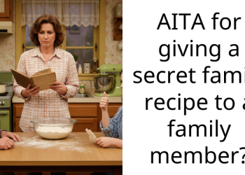 AITA for giving a secret family recipe to a family member?