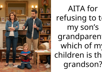 AITA for refusing to tell my son’s grandparents which of my children is their grandson?