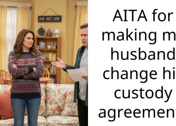 AITA for making my husband change his custody agreement?