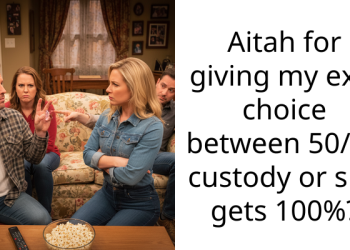 Aitah for giving my ex a choice between 50/50 custody or she gets 100%?