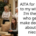 AITA for saying to my wife that I’m the one who gets to make decisions about my niece?