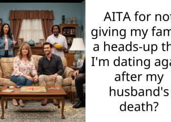 AITA for not giving my family a heads-up that I’m dating again after my husband’s death?