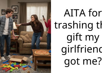 AITA for trashing the gift my girlfriend got me?