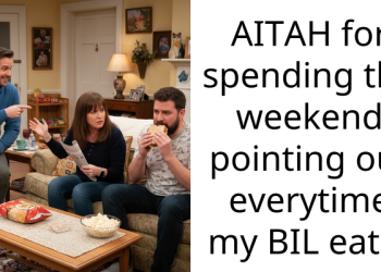 AITAH for spending the weekend pointing out everytime my BIL eats?