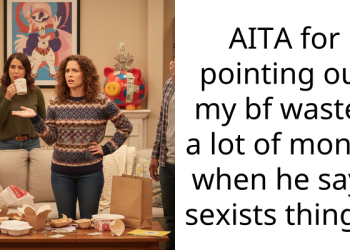 AITA for pointing out my bf wastes a lot of money when he says s*xists things?