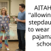 AITAH for “allowing” my stepdaughter to wear stinky pajamas to school ?