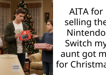AITA for selling the Nintendo Switch my aunt got me for Christmas?
