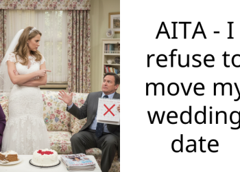 AITA – I refuse to move my wedding date