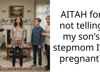 AITAH for not telling my son’s stepmom I’m pregnant?