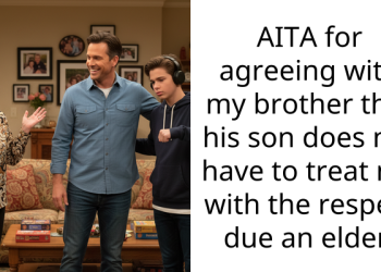 AITA for agreeing with my brother that his son does not have to treat me with the respect due an elder.