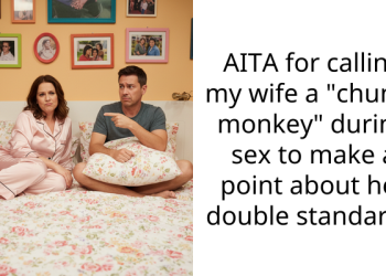 AITA for calling my wife a “chunky monkey” during s*x to make a point about her double standard ?
