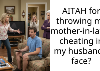 AITAH for throwing my mother-in-law’s cheating in my husband’s face?