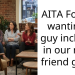 AITA For not wanting a guy included in our mom friend group