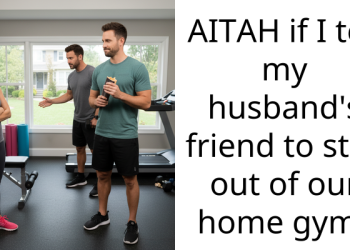 AITAH if I tell my husband’s friend to stay out of our home gym?