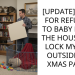 [UPDATE] AITAH FOR REFUSING TO BABY PROOF THE HOUSE AND LOCK MY CATS OUTSIDE FOR XMAS PARTY?