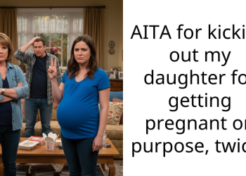 AITA for kicking out my daughter for getting pregnant on purpose, twice?