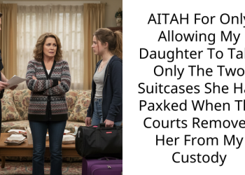 AITAH For Only Allowing My Daughter To Take Only The Two Suitcases She Had Paxked When The Courts Removed Her From My Custody