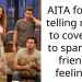 AITA for not telling my gf to cover up to spare my friend’s feelings?