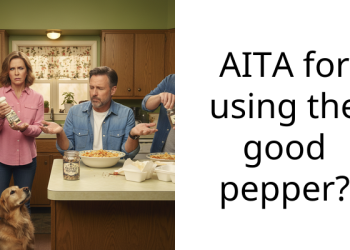 AITA for using the good pepper?