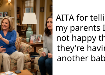 AITA for telling my parents I’m not happy that they’re having another baby?