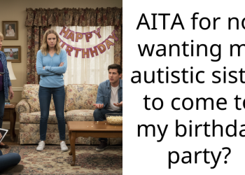 AITA for not wanting my autistic sister to come to my birthday party?