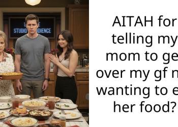AITAH for telling my mom to get over my gf not wanting to eat her food?