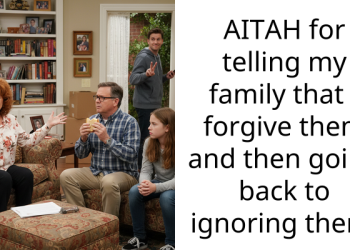 AITAH for telling my family that I forgive them and then going back to ignoring them.