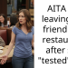 AITA for leaving my friend at a restaurant after she “tested” me?
