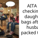 AITA for checking my daughters’ bags after my husband packed them?