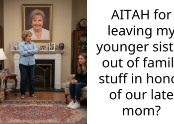 AITAH for leaving my younger sister out of family stuff in honor of our late mom?