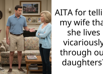 AITA for telling my wife that she lives vicariously through our daughters?