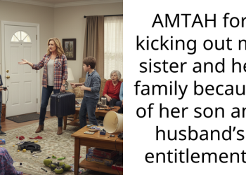 AMTAH for kicking out my sister and her family because of her son and husband’s ent*tlement?