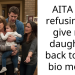 AITA for refusing to give my daughter back to her bio mom?