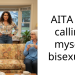 AITA for calling myself bis*xual?