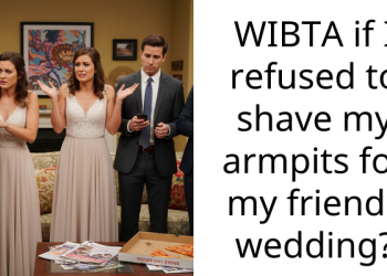 WIBTA if I refused to shave my armpits for my friends wedding?