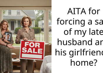 AITA for forcing a sale of my late husband and his girlfriend’s home?