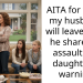 AITA for telling my husband I will leave him if he shares my a*sault with daughter as warning?