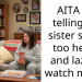 AITA for telling my sister she is too heavy and lazy to watch my kid
