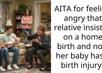 AITA for feeling angry that relative insisted on a home birth and now her baby has a birth injury?