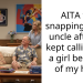 AITA for snapping at my uncle after he kept calling me a girl because of my hair?