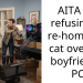 AITA for refusing to re-home my cat over my boyfriend’s PC