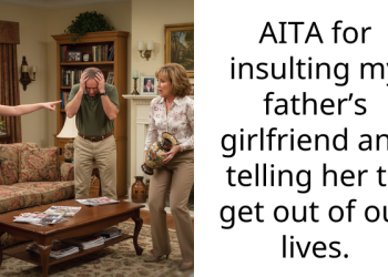 AITA for insulting my father’s girlfriend and telling her to get out of our lives.