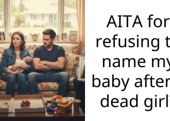 AITA for refusing to name my baby after a dead girl?