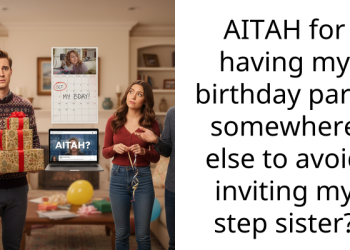 AITAH for having my birthday party somewhere else to avoid inviting my step sister?