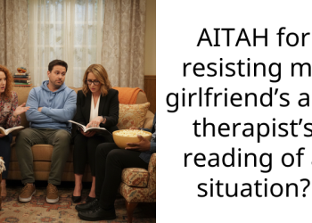 AITAH for resisting my girlfriend’s and ther***st’s reading of a situation?