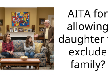 AITA for allowing daughter to exclude family?