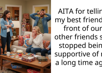 AITA for telling my best friend in front of our other friends she stopped being supportive of me a long time ago?