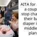 AITA for asking a couple to stop changing their baby’s diaper in the middle of a plane?
