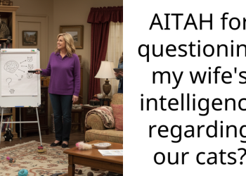 AITAH for questioning my wife’s intelligence regarding our cats?