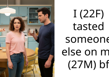 I (22F) tasted someone else on my (27M) bf